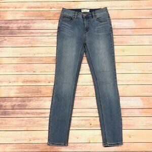 Free People Stretchy Skinny Jeans Medium Wash Jeggings